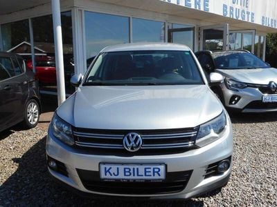 Sølvmetal Brugt 2014 VW Tiguan Trendline SUV | 159.800 kr.