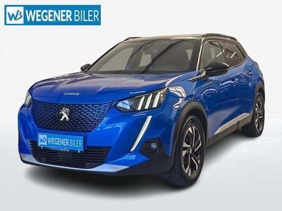 Blåmetal Brugt 2021 Peugeot e-2008 GT SUV | 134.900 kr. (Fair pris)