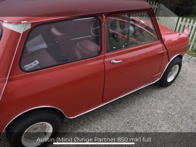 brugt Austin Mini Mini partner mk1