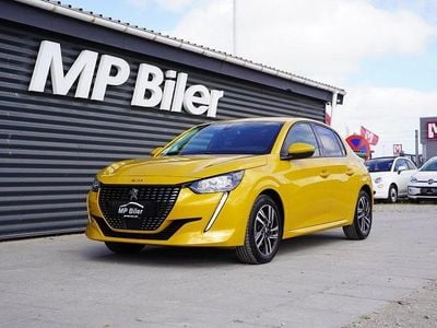 Gul Brugt 2022 Peugeot 208 Hatchback | 124.900 kr. (God pris)