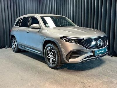 Mountaingrå metal Brugt 2024 Mercedes EQB250+ AMG line SUV | 359.900 kr. (Dyr)