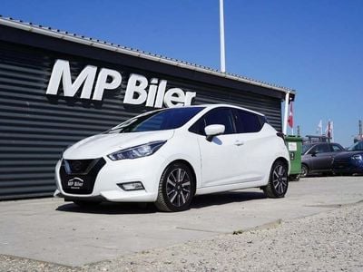 Hvid Brugt 2018 Nissan Micra N-Connecta Hatchback | 84.900 kr. (Fair pris)