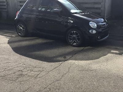 Brugt Fiat 500 85 HK (62 kW) 2018 Sort Hatchback