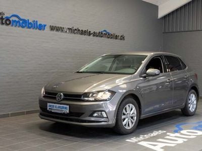 Sølvmetal Brugt 2019 VW Polo Highline Hatchback | 209.900 kr. (Dyr)