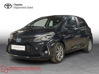 Sort Brugt 2017 Toyota Yaris Hybrid H2 Hatchback | 124.900 kr. (Lidt for dyr)