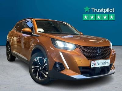 Kobber Brugt 2021 Peugeot e-2008 Allure SUV | 129.500 kr. (God pris)