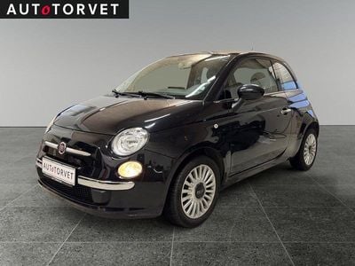 Sort Brugt 2011 Fiat 500 Lounge | 34.700 kr. (God pris)