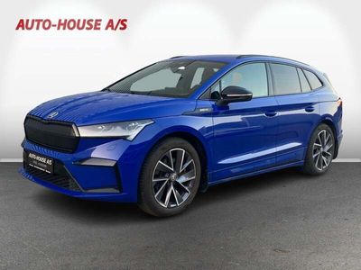 Blåmetal Brugt 2022 Skoda Enyaq iV SportLine SUV | 279.900 kr. (Fair pris)