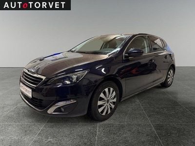 Mørkblå Brugt 2016 Peugeot 308 Allure Sky Hatchback | 67.700 kr. (Fair pris)