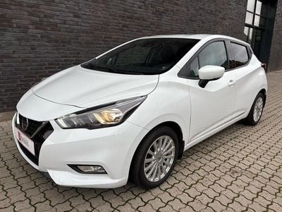 Solid white Brugt 2019 Nissan Micra N-Connecta Hatchback | 129.900 kr. (Dyr)
