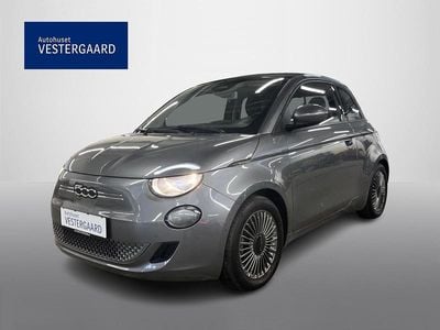Grå Brugt 2021 Fiat 500e Icon Cabriolet | 144.700 kr. (Fair pris)