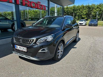 Brugt Peugeot 3008 130 HK (95 kW) 2018 Sort metal SUV