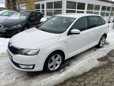Brugt Skoda Rapid Ambition 105 HK (77 kW) 2015 Hvid Hatchback
