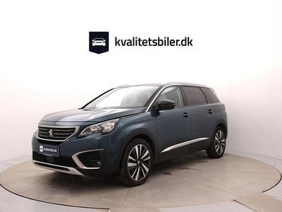 Grønmetal Brugt 2017 Peugeot 5008 Allure MPV | 164.900 kr. (Lidt for dyr)