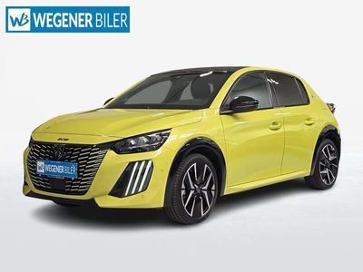Lysgrøn Brugt 2024 Peugeot e-208 GT Hatchback | 189.800 kr. (Fair pris)