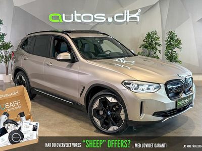 Champagnemetal Brugt 2021 BMW iX3 SUV | 299.000 kr. (Fair pris)