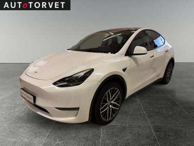 Hvid Brugt 2022 Tesla Model Y Long Range SUV | 239.700 kr. (God pris)