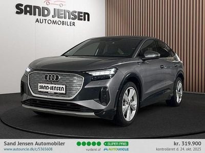 Gråmetal Brugt 2022 Audi Q4 Sportback e-tron S-Line SUV | 319.900 kr. (Super pris)