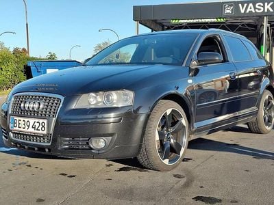 Brugt Audi A3 200 HK (147 kW) 2006 Sort Hatchback