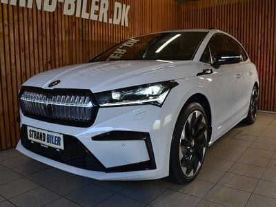 Hvid Brugt 2022 Skoda Enyaq iV SportLine SUV | 319.800 kr. (Dyr)