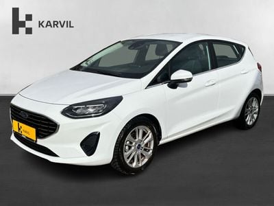 Hvid Brugt 2022 Ford Fiesta Titanium Hatchback | 124.900 kr.
