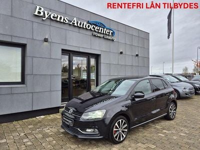 Brugt VW Polo Highline 110 HK (80 kW) 2016 Sort Hatchback