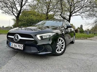 Brugt Mercedes A180 116 HK (85 kW) 2018 Sort Hatchback
