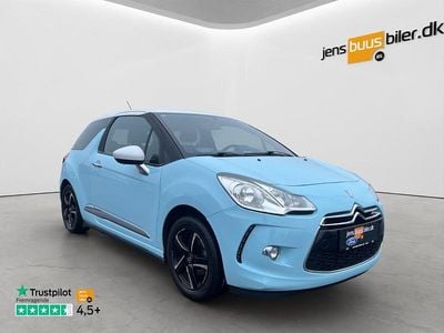 Brugt Citroën DS3 Style 92 HK (67 kW) 2012 Lysblå Hatchback