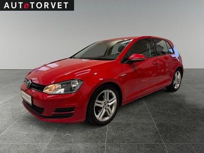 Rød Brugt 2016 VW Golf VII Trendline Hatchback | 77.700 kr. (Fair pris)