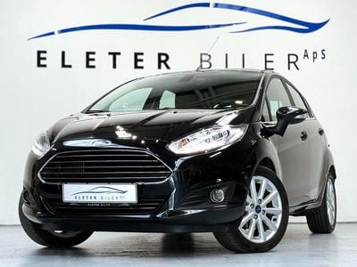 Sort Brugt 2015 Ford Fiesta Titanium Hatchback | 69.900 kr. (God pris)