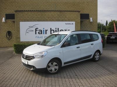 Hvid Brugt 2013 Dacia Lodgy Ambiance MPV | 39.900 kr.