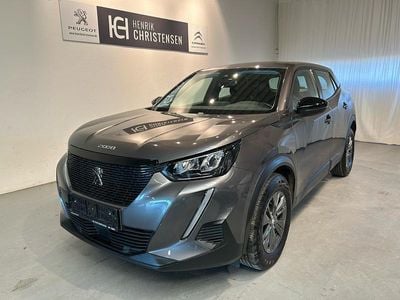 Grå platinium met. Brugt 2022 Peugeot 2008 Selection Sky SUV | 164.900 kr. (God pris)