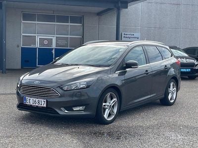 Gråmetal Brugt 2016 Ford Focus Titanium Stationcar | 79.990 kr. (God pris)