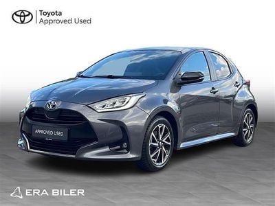 Ash grey metallic Brugt 2022 Toyota Yaris Hybrid Style Hatchback | 209.900 kr. (Lidt for dyr)