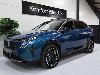Brugt Peugeot e-3008 GT 154 kW (210 HK) 2024 Blåmetal SUV