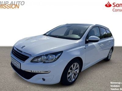 Hvid Brugt 2016 Peugeot 308 Style Stationcar | 69.900 kr. (God pris)