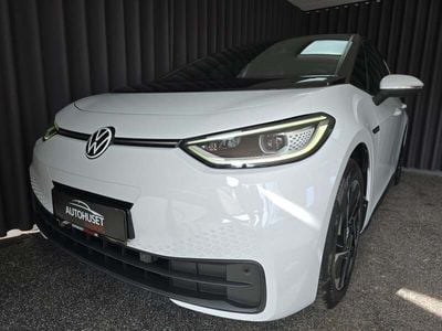 Hvid Brugt 2021 VW ID.3 Pro Performance Hatchback | 163.900 kr. (God pris)