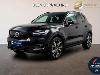 Brugt Volvo XC40 Pro 300 kW (408 HK) 2022 Sortmetal SUV