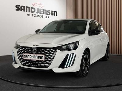 Hvid Ny 2024 Peugeot e-208 Allure Hatchback | 199.900 kr. (Lidt for dyr)