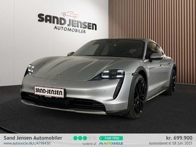 Sølvmetal Brugt 2021 Porsche Taycan Cross Turismo Sedan | 699.900 kr. (Fair pris)