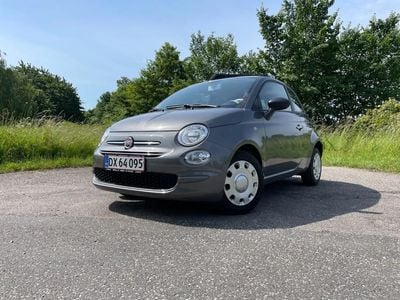 Gråmetal Brugt 2021 Fiat 500 Pop Hatchback | 134.800 kr.