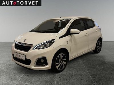 Hvid Brugt 2017 Peugeot 108 Hatchback | 67.700 kr. (Fair pris)