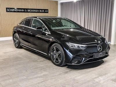 Brugt Mercedes EQE350 AMG line 214 kW (292 HK) 2024 Sortmetal Sedan