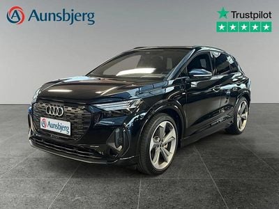 Mythosschwarz metallic Brugt 2022 Audi Q4 e-tron SUV | 319.500 kr. (Dyr)