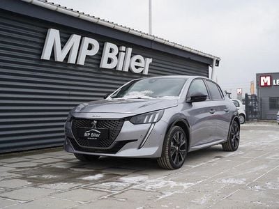 Brugt Peugeot e-208 GT 100 kW (136 HK) 2023 Gråmetal Hatchback