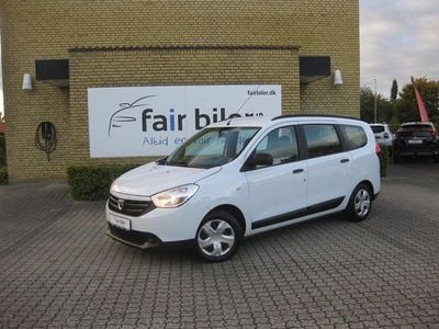 Hvid Brugt 2013 Dacia Lodgy Ambiance MPV | 39.900 kr.