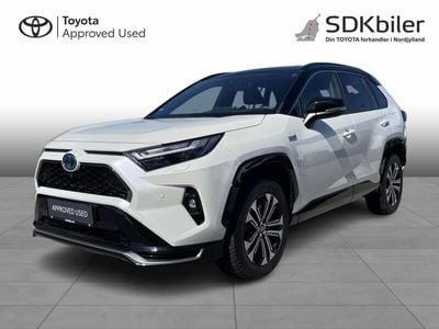 2qj070 pearl white/218attitu Brugt 2022 Toyota RAV4 Hybrid Business Edition SUV | 409.900 kr. (Fair pris)