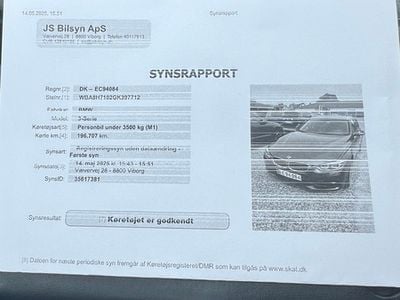 Grå Brugt 2015 BMW 318 Sport Line Stationcar | 140.200 kr. (Fair pris)