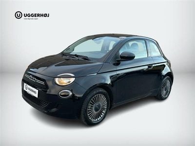 Brugt Fiat 500e Icon 86 kW (118 HK) 2021 Sortmetal Hatchback
