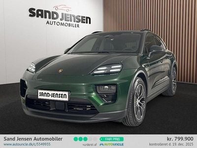 Grønmetal Brugt 2024 Porsche Macan SUV | 799.900 kr. (Fair pris)